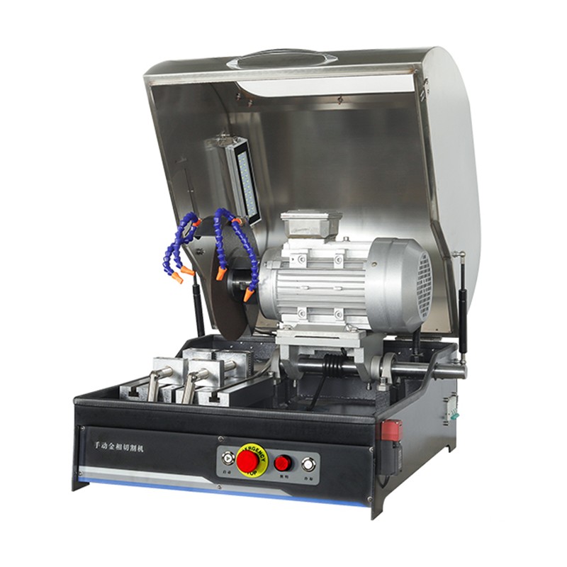 Machine de découpe métallographique manuelle de précision d'échantillons série Q/série SQ