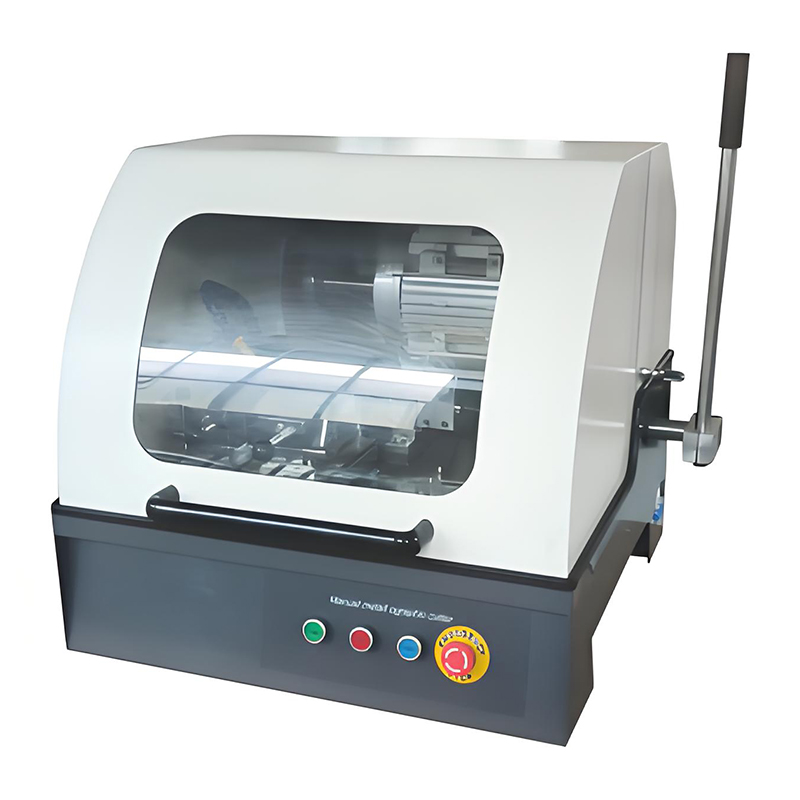 Machine de découpe métallographique manuelle de précision d'échantillons série Q/série SQ