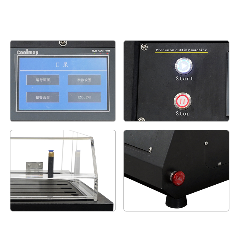 Machine de découpe de plaques métallographiques de précision PBQ-200